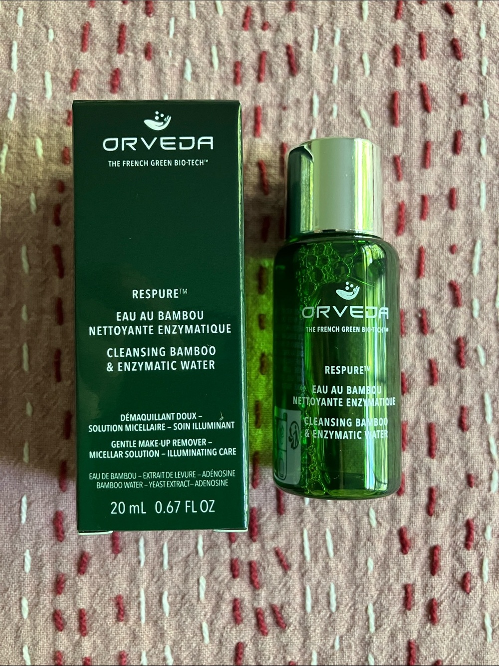 Orveda respure cleansing bamboo